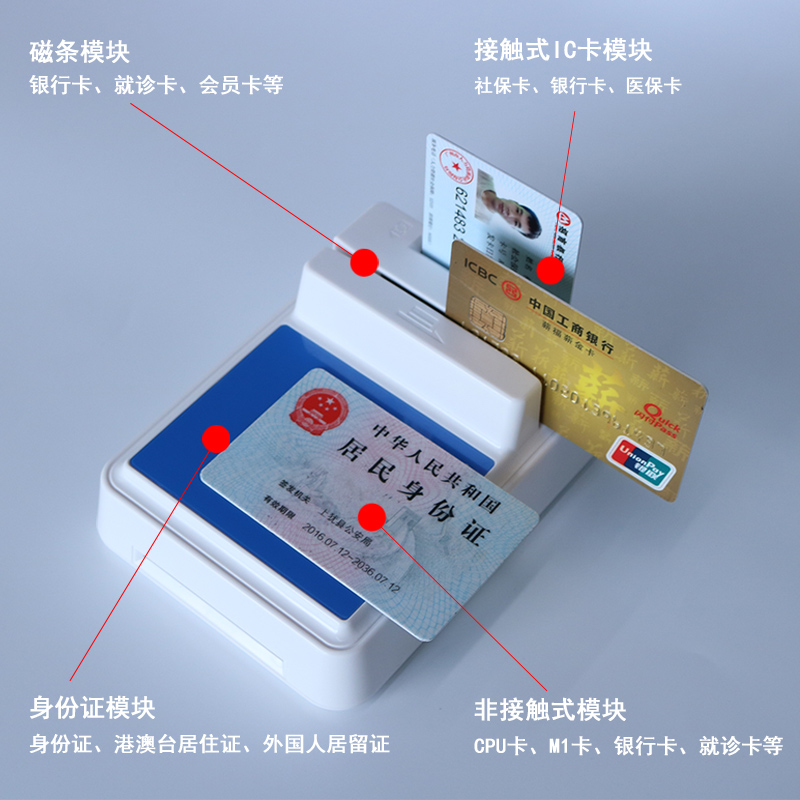 華大HD-100多功能社?？ㄗx卡器